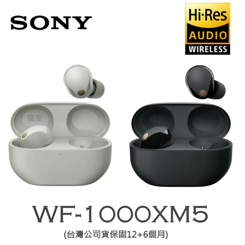 SONY WF-1000XM5【送矽膠保護套】真無線降噪 藍牙耳機 (台灣公司貨保固18個月) 領劵現折