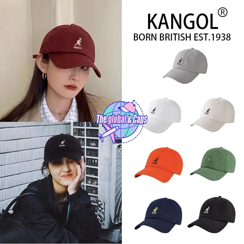 『 Caps 』💝 100%正品 附購證 KANGOL 棒球帽 袋鼠 鴨舌帽  遮陽帽 可調節 老帽 袋鼠帽子 情侶帽