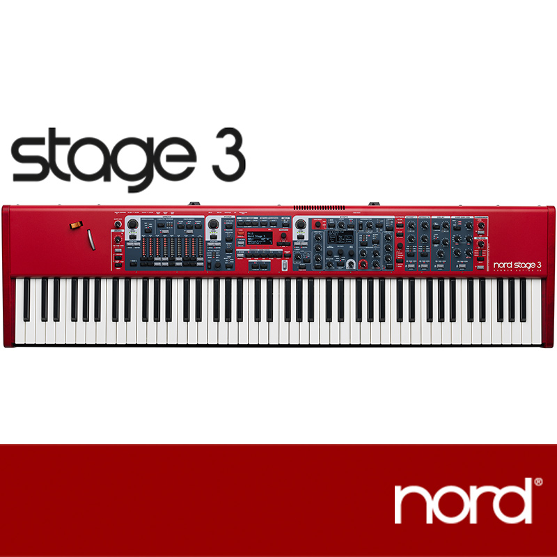 【又昇樂器 . 音響】Nord Stage 3 88鍵 旗艦型 合成器鍵盤