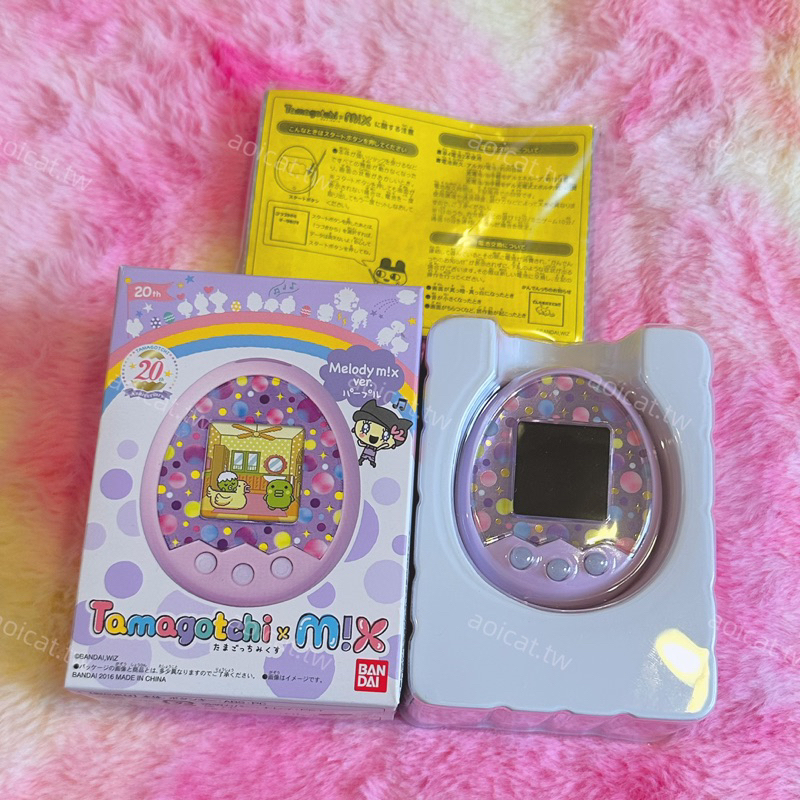 代購 日本 中古 塔麻可吉 絕版 mix 紫色泡泡 tamagotchi mix