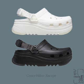 CROCS HIKER XSCAPE 獵戶 洞洞鞋 卡駱馳 厚底 增高 防水 涼鞋【Insane-21】