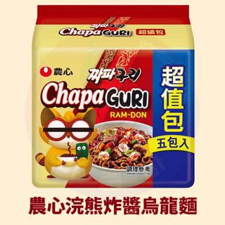 <韓國大媽> 韓國農心 浣熊炸醬烏龍麵4入 浣熊 炒碼 炸醬麵 烏龍麵 寄生上流