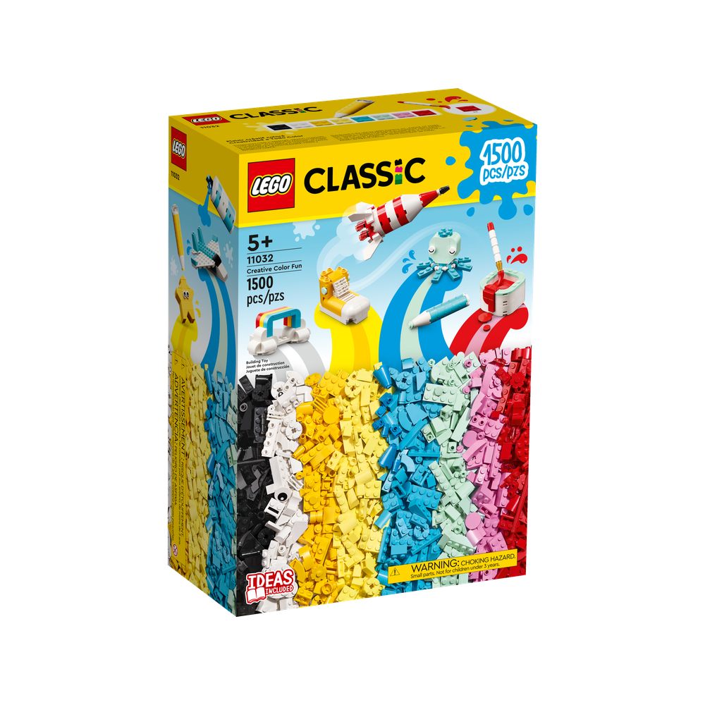 【積木樂園】樂高 LEGO 11032 CLASSIC系列 創意色彩趣味套裝 1500pc