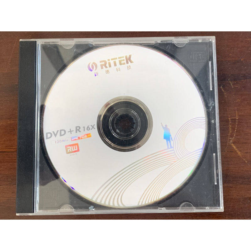 錸德RITEK 16X DVD+R 空白光碟片、光碟片