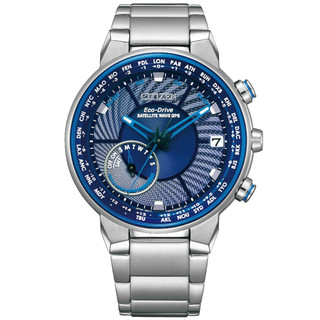 CITIZEN 星辰 GENTS系列 GPS衛星對時 光動能腕錶(CC3030-53L)