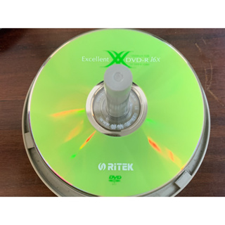 錸德RITEK 16X DVD-R 空白光碟片、光碟片