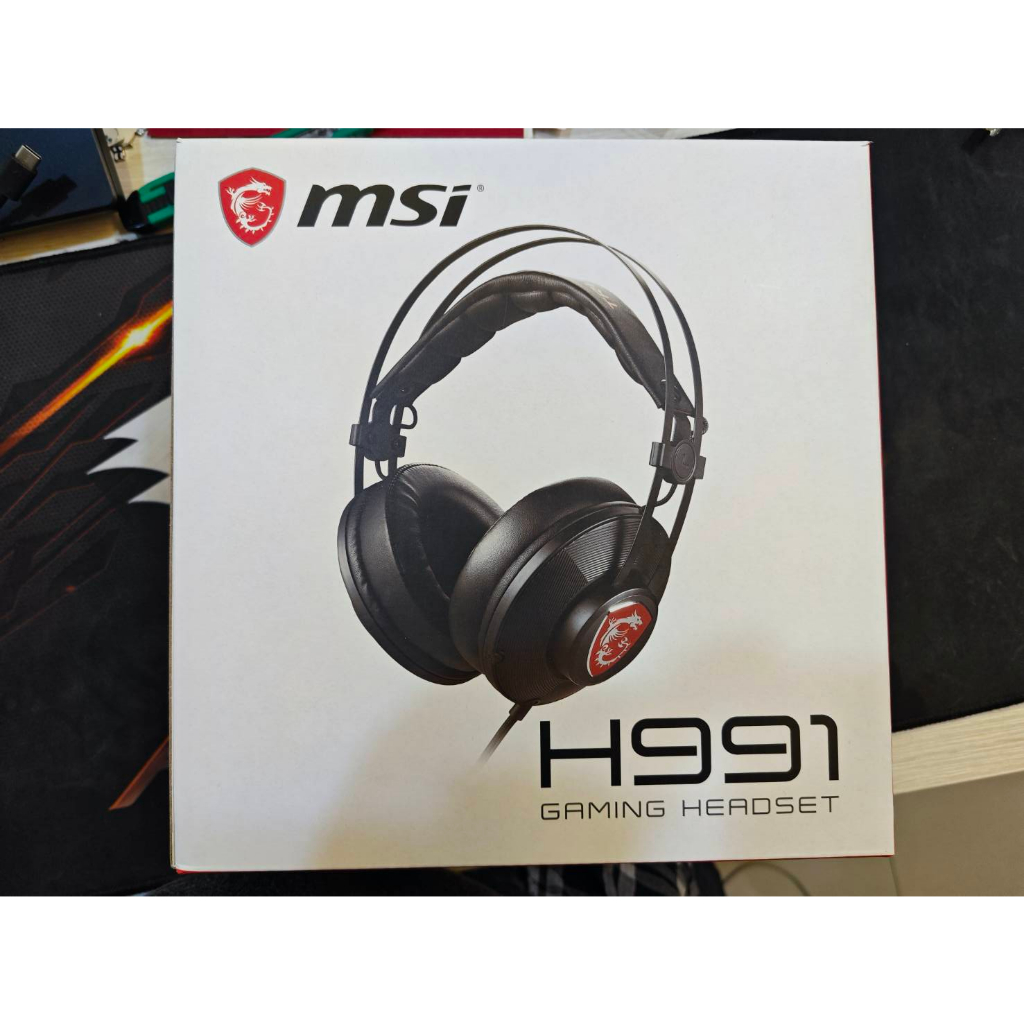 MSI 微星 H991 GAMING HEADSET 有線 電競耳機 麥克風