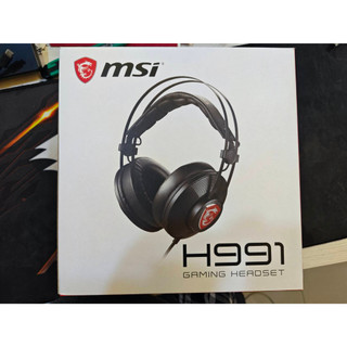 MSI 微星 H991 GAMING HEADSET 有線 電競耳機 麥克風