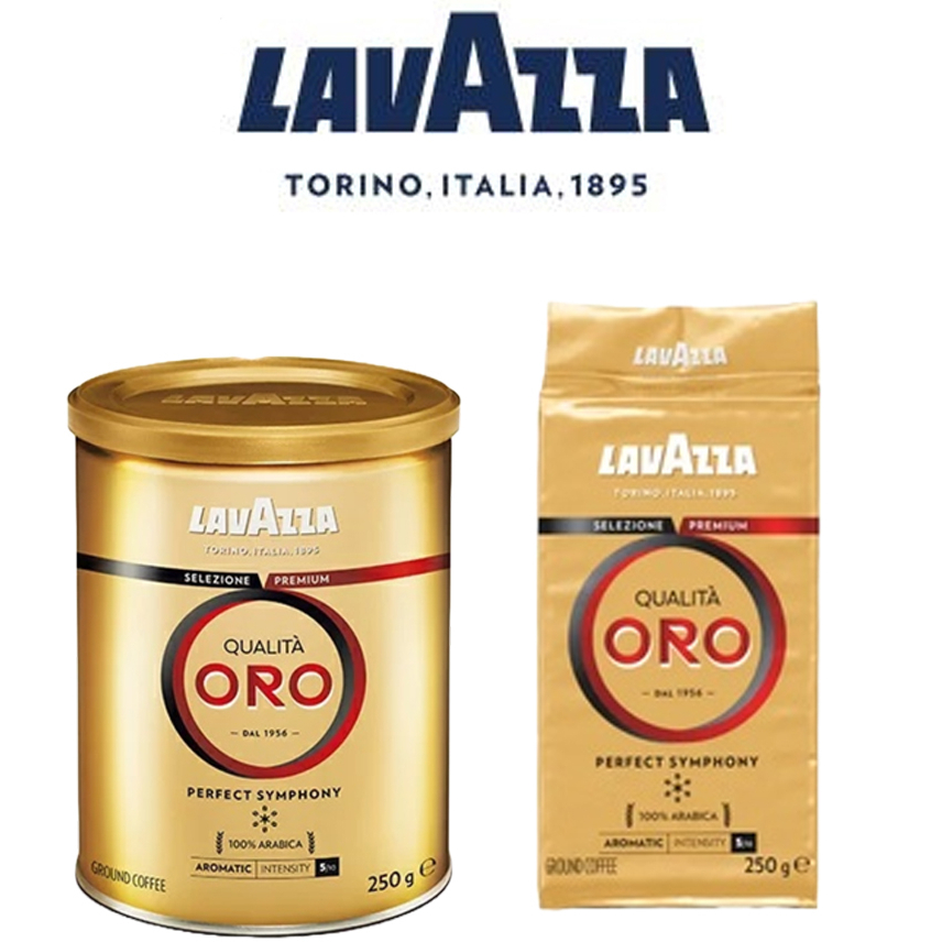 義大利【LAVAZZA】金牌ORO中烘焙咖啡粉｜250g｜特惠組合價