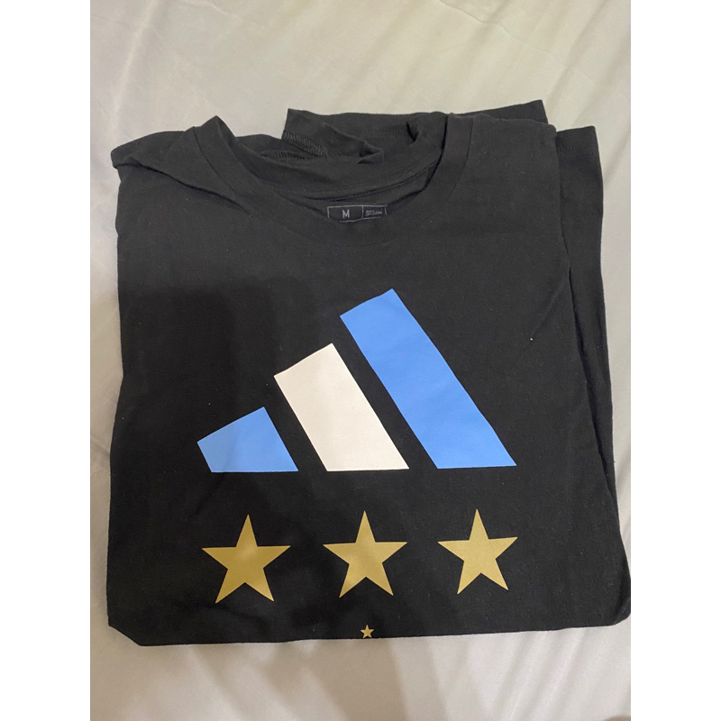 Adidas 阿根廷 2022世界杯冠軍t 三星t 愛迪達 t恤