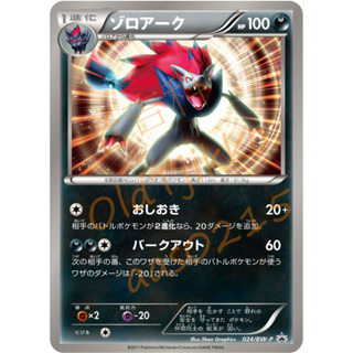 🌸老吉科🍀 Pokémon TCG PTCG 日版絕版BW系列 特典卡 索羅亞克 2011世界同好會 寶可夢卡牌