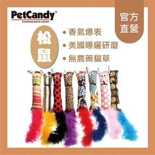 ~Petroyal~美國Petcandy純手工製造有機薄荷貓草玩具-松鼠造型~