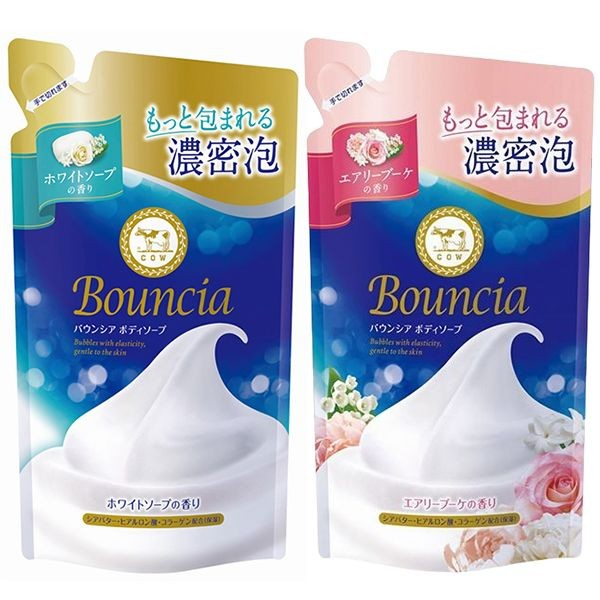 牛乳石鹼 COW (補充包)Bouncia美肌滋潤沐浴乳(360ml) 款式可選【小三美日】D003278