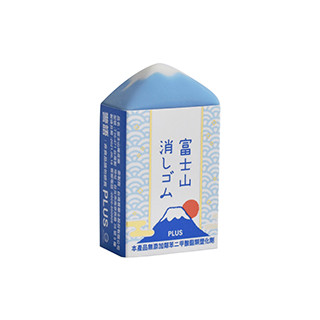 PLUS》櫻花富士山橡皮擦 plus普樂士 塑膠擦 橡皮擦 櫻花富士山橡皮擦 T36-473