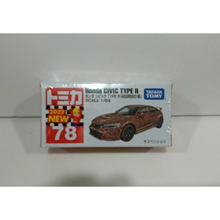 全新 TOMY TOMICA 新車貼 78號 初回特別版 Honda CIVIC TYPE R 本田 喜美 多美 小汽車