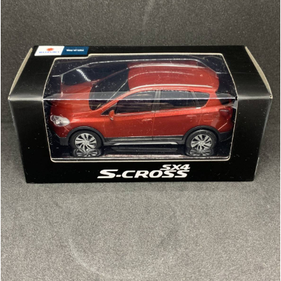 SUZUKI 鈴木SX4 S-CROSS 紅色 迴力 迷你車 鈴木 全球正品 1/43 比例 模型車