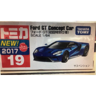 【合川玩具 】現貨 TOMICA 多美小汽車NO.19 福特Ford GT Concep