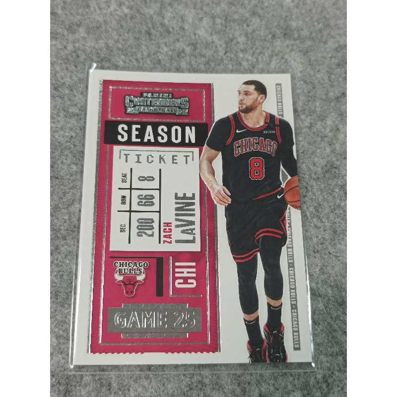 2020-21 Panini Contenders Season Ticket - Zach LaVine #15