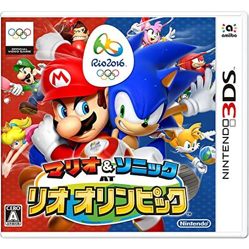 二手 日版 3DS 瑪利歐＆索尼克 AT 里約熱內盧奧運 Mario &amp; Sonicat