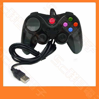 【祥昌電子】iLeco JP-7 雙震動菁英遊戲手把 控制器 手把 USB搖桿 適用PC360/Android/PS3