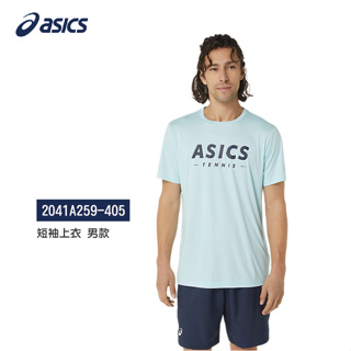 亞瑟士 ASICS 短袖上衣 男款 網球 上衣 2041A259-405