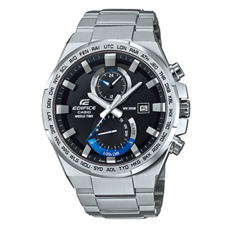 CASIO EDIFICE 系列 極速賽車世界時區運動手錶 EFR-542D-1AVUDF