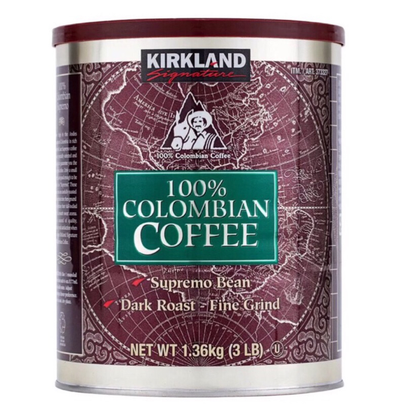 Kirkland Signature * Colombian Supremo 3LB Ground Coffee