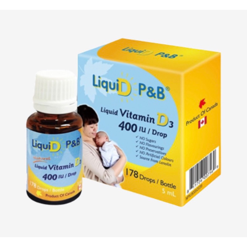 優寶滴 LiquiD P&amp;B 高濃縮液態維生素D3～一(Exp:2025/06)