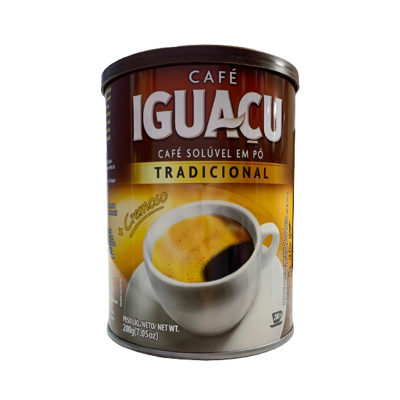 🇧🇷 質本嚴🇧🇷《現貨》巴西Cafe Iguacu 伊瓜蘇即溶咖啡粉200g研磨細粉/ 黑咖啡 &lt;全新包裝&gt;