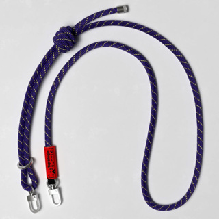 TOPOLOGIE - 8.0mm Rope Strap 多功能 繩索背帶 (紫黑混色圖案 PUB) 化學原宿