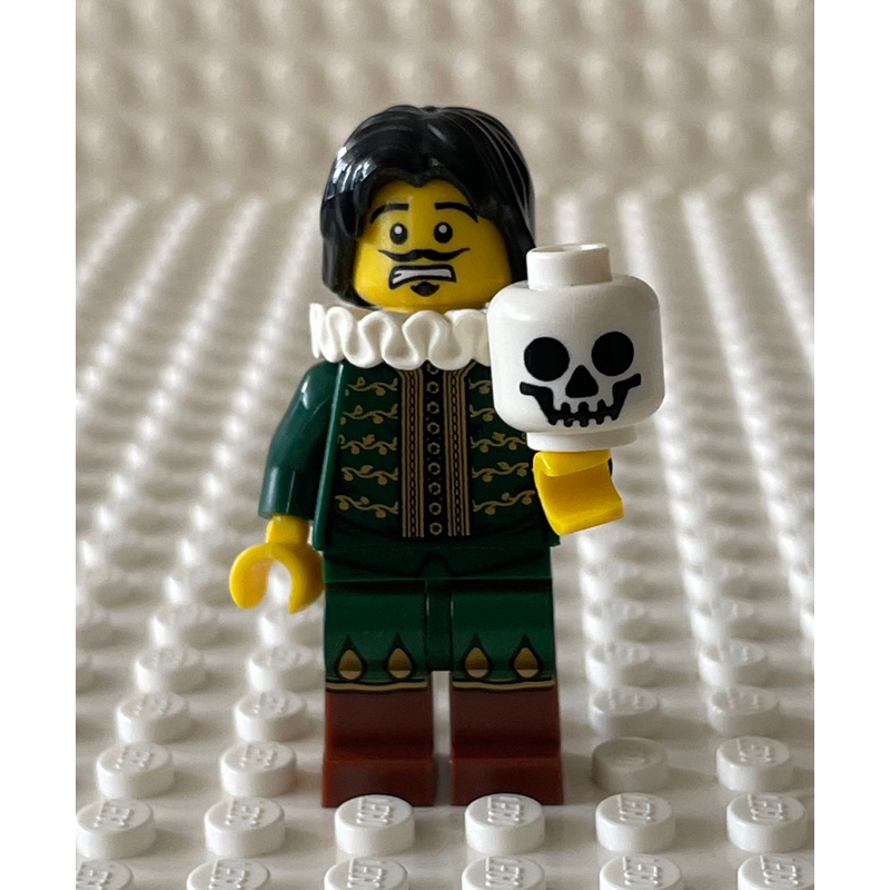 LEGO樂高第8代人偶包 8833 14號 莎士比亞 歌劇 Thespian