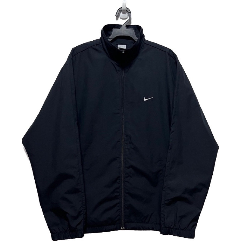 NIKE Vintage Windproof 手袖立體小Swoosh標 144370 尼龍防風外套 罕見 古著