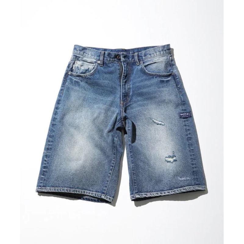 #nautica 日版限定 🇯🇵 5 Pocket Denim Shorts 水洗藍短褲 帶點小破壞 日潮 長谷川昭雄