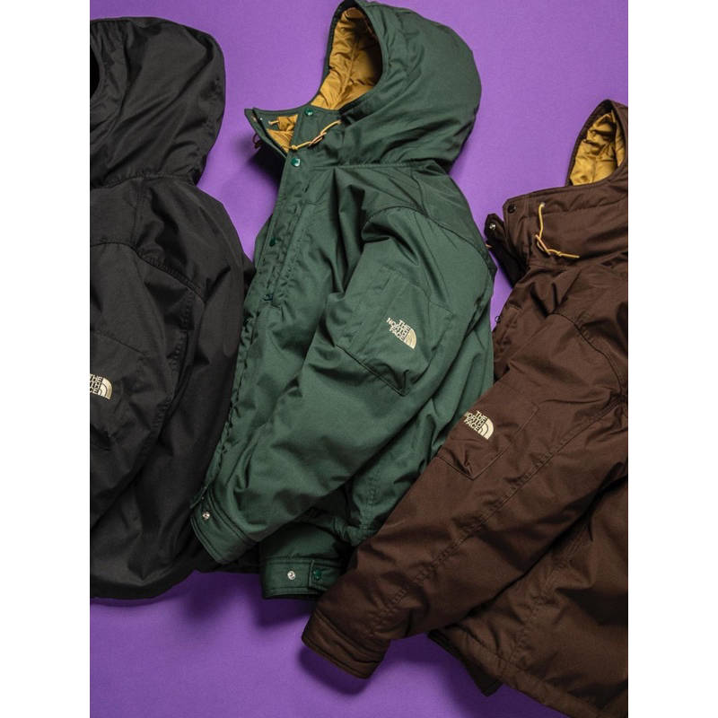 日本限定《monkey time x THE NORTH FACE》 PURPLE LABEL  65/35羽絨外套