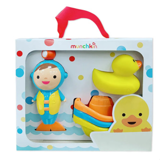 munchkin 滿趣健 小鴨洗澡玩具禮盒組 洗澡玩具 玩具禮盒 洗澡【公司貨】小鼠的窩🌸