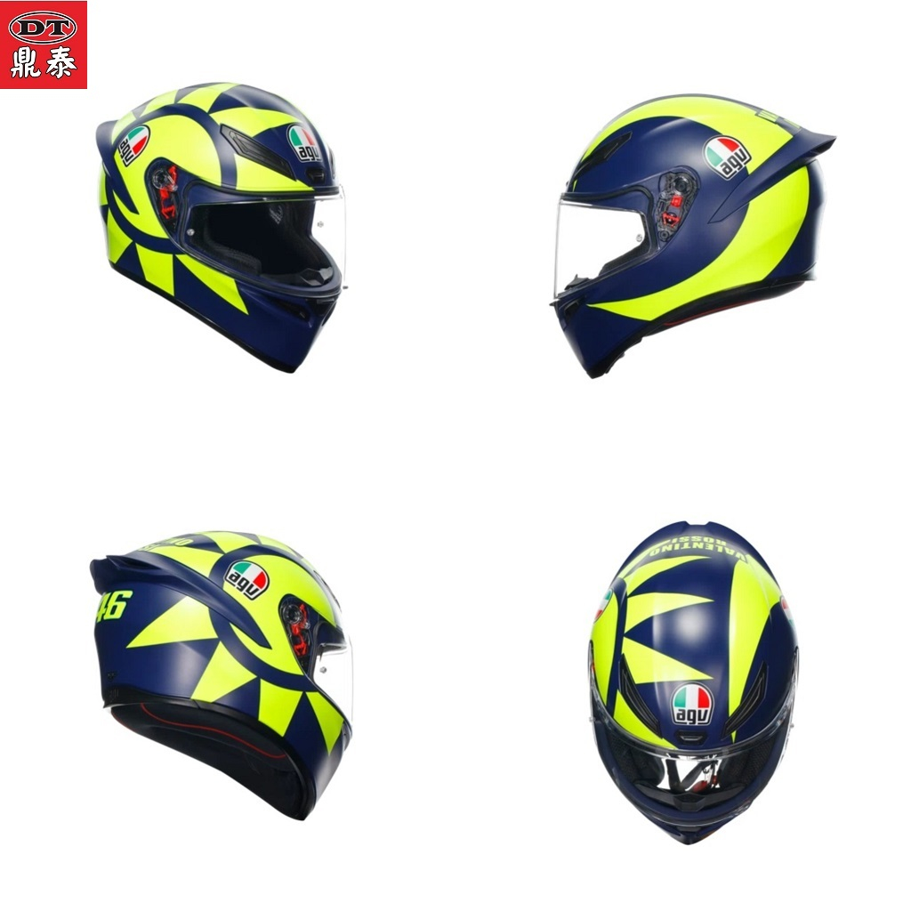 鼎泰安全帽 AGV K1-S SOLELUNAR 2018 日月 羅西 全罩安全帽 K1S 亞洲版 公司貨