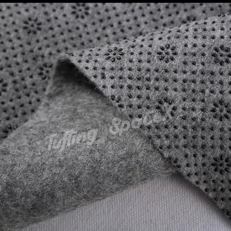 tufting防滑底布專用地毯底布地毯梅花滴塑布