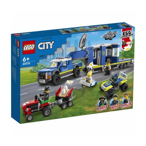 全新 現貨 可刷卡分期 樂高 LEGO 城市系列 60315 警察行動指揮車 積木 正版
