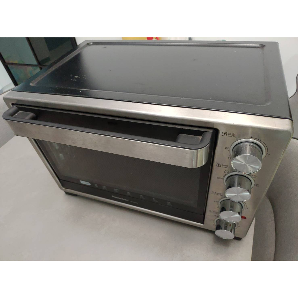 panasonic 國際牌烤箱 NB - H3200 功能正常 配件均有 二手 （高雄左營可自取）