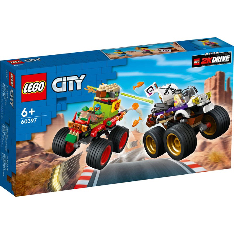 ||一直玩|| LEGO 60397 Monster Truck Race 怪獸卡車大賽 (City) 2KDrive