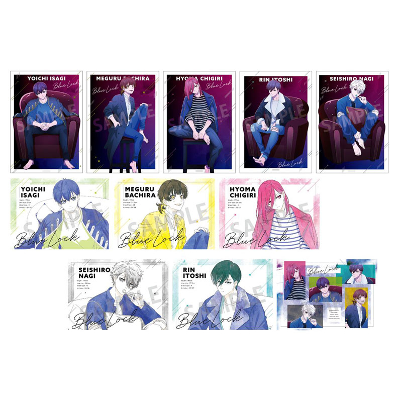 TTA 藍色監獄 SIMILAR LOOK 明信片 潔世一 蜂樂迴 千切豹馬 凪誠士郎 糸師凜 潔 蜂樂 千切 凪 凜