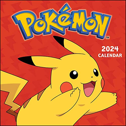 👍正版空運👍英國專櫃 寶可夢 2023 2024年 月曆  Pokemon 皮卡丘 年曆