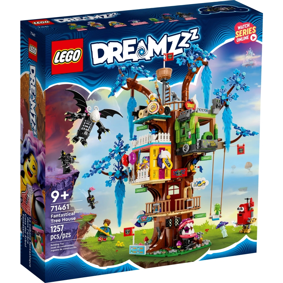 &lt;積木總動員&gt;LEGO 71461 DREAMZzz電視影集 奇異樹屋 外盒:37*35*9cm 1257pcs