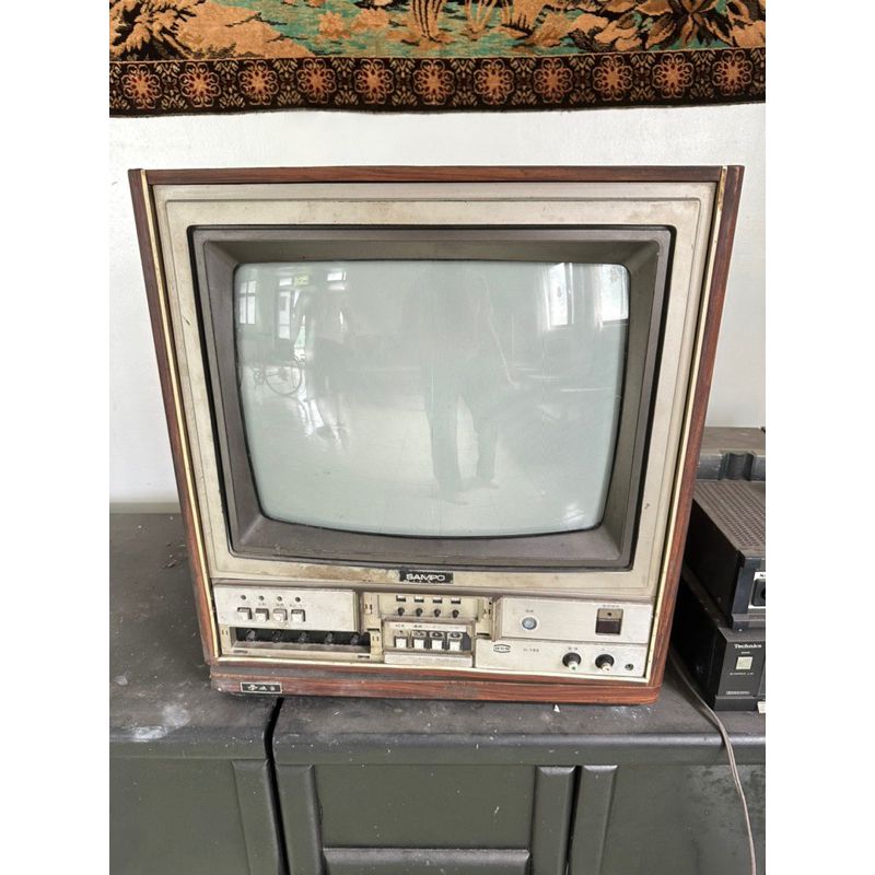 老古董 電視收音機 阿祖級箱子