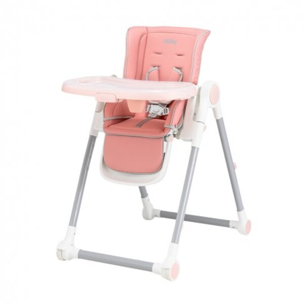 Nuby 多段式 兒童高腳餐椅(4716758800583優雅灰粉) 3680元(聊聊優惠)