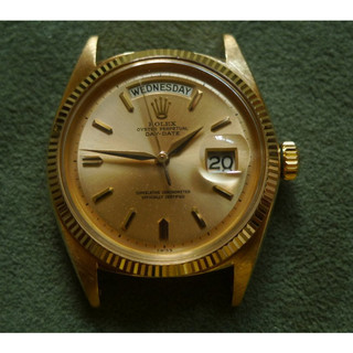 瑞士 Rolex 勞力士 老勞 1803 day-date 18k金 總統表 柳葉針 稀少面盤 蝴蝶舵