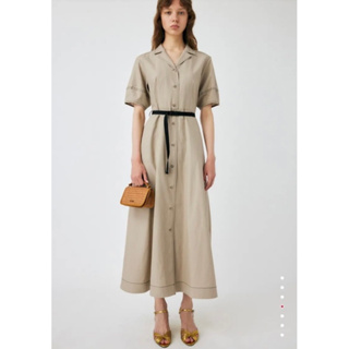 日本Moussy 棉麻材質 洋裝 襯衫洋裝 超熱賣款！