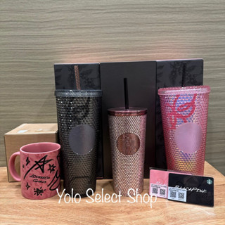 全新 BLACKPINK x STARBUCKS BLING 不鏽鋼 TOGO 冷水杯 馬克杯 隨行卡 星巴克 聯名