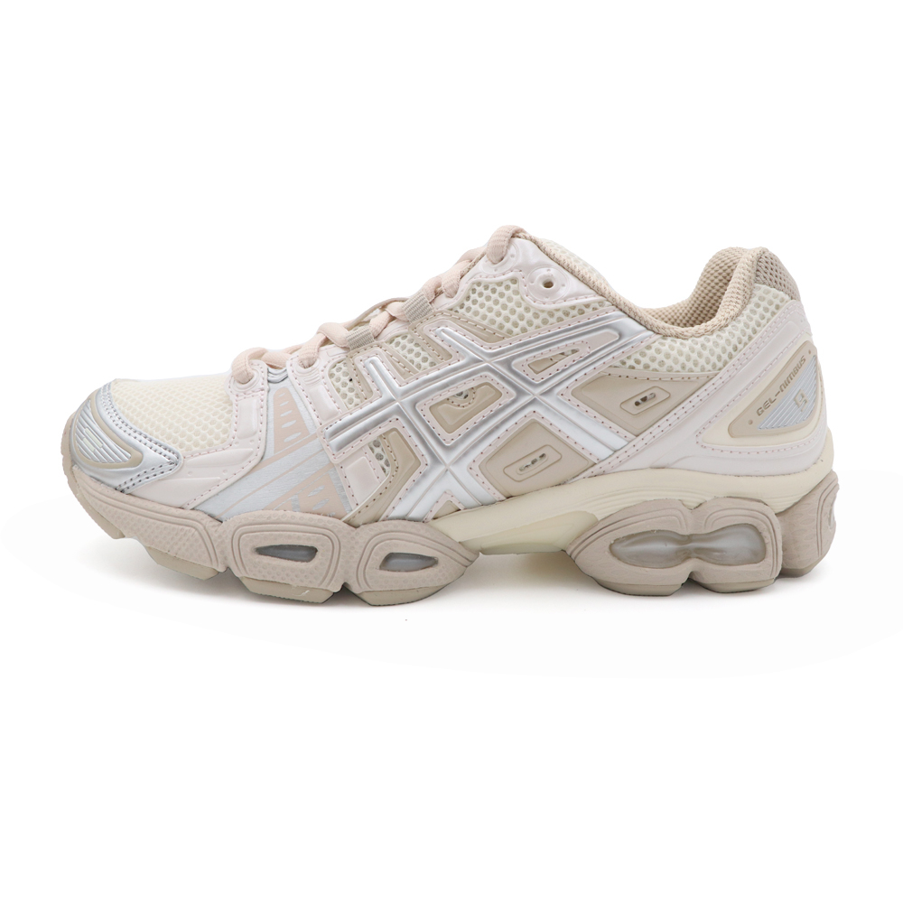 Asics GEL-NIMBUS 9 奶油色 網布 休閒 運動鞋 女款 J2106【新竹皇家1202A278-107】