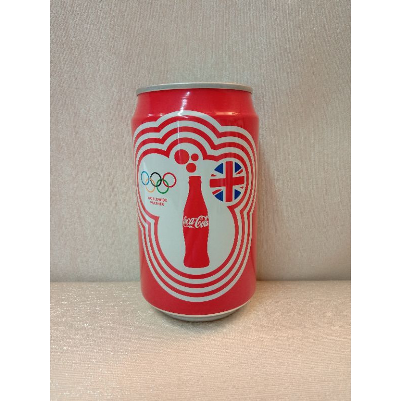 台灣 可口可樂 Coca Cola 330ml 330毫升 2012倫敦奧運會紀念罐 頂部隱藏放水空罐